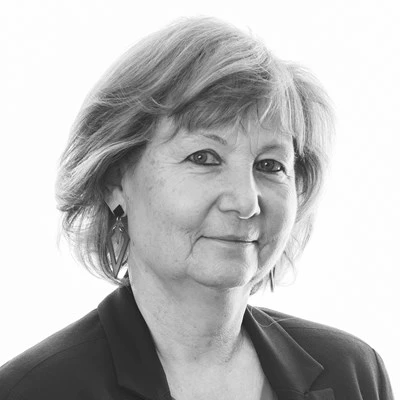 A photograph of Professor Angela Gallop CBE