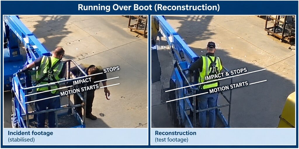 Using Video Reconstruction To Test An Alleged Workplace Injury Using Video Reconstruction To Test An Alleged Workplace Injury