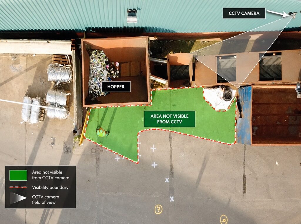 Using Forensic Video Reconstruction To Assess Visibility Following A Fatal Workplace Incident Using Forensic Video Reconstruction To Assess Visibility Following A Fatal Workplace Incident